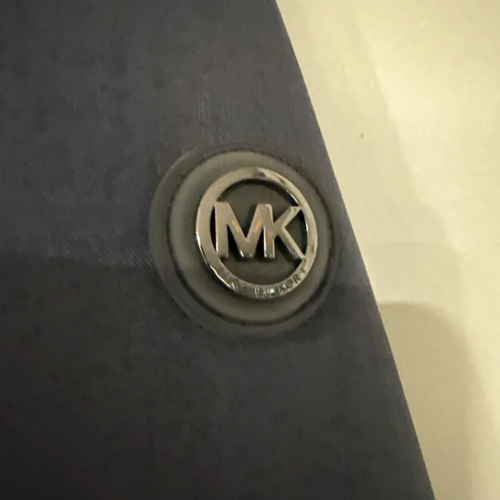 Michael Kors Mens Jacket Size Large Blue Bomber Jacket